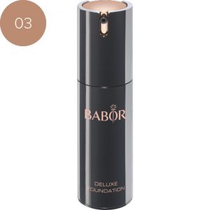 BABOR Foundation Deluxe Foundation 03 almond - Verzorgt de tamelijk droge huid